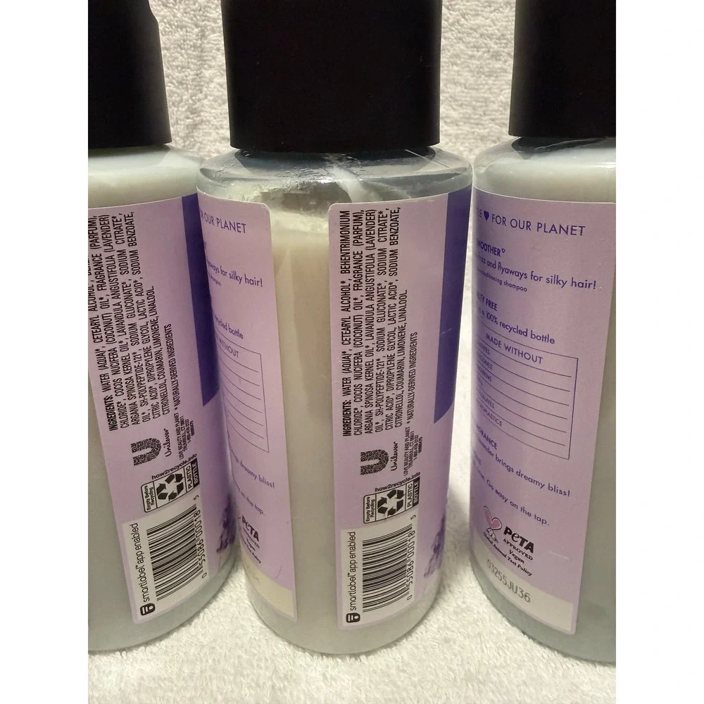 Love Beauty and Planet Vegan Collagen Conditioner Argan Oil Lavender 13.5oz 3pk